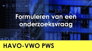 Hoe maak je een profielwerkstuk  Formuleren van een onderzoeksvraag en zoeken naar bronnen [upl. by Adnol]