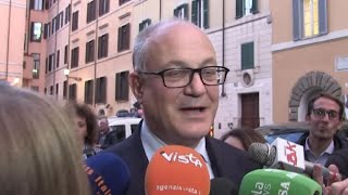 Giubileo Gualtieri quotSiamo soddisfatti ce la faremo anche se siamo partiti in ritardoquot [upl. by Rednaxela200]