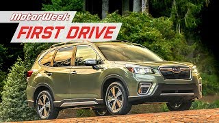 2019 Subaru Forester  First Drive [upl. by Abert]