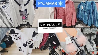 🎀☃️ARRIVAGE LA HALLE PYJAMAS FEMME TOUTES TAILLES [upl. by Moyers]