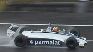 DFV全開サウンドはこちらです！ FIA Masters Historic F1 Practice in the rain  鈴鹿 Sound of ENGINE 2017 DAY1 [upl. by Accisej]