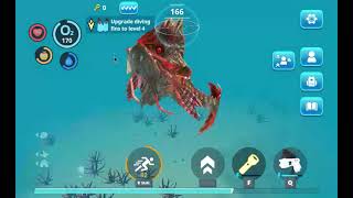 Underwater Survival Deep Dive Game  Defeating Bloodthirsty Harpy  gameplay [upl. by Nevs]