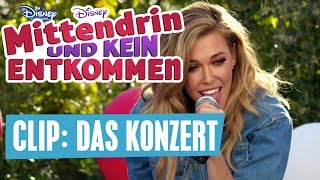 MITTENDRIN UND KEIN ENTKOMMEN  Clip Das Konzert  Disney Channel [upl. by Sluiter298]