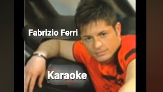 Fabrizio Ferri Ragazza Provocante KARAOKE [upl. by Glovsky]