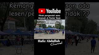 ISU SEWA KHEMAH DI PANTAI PD hafizabdullahchannel pantaitelukkemang [upl. by Gnik]