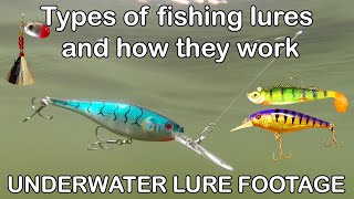 How fishing lures work underwater fishing lures [upl. by Ottie]