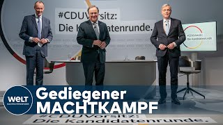 CDUPARTEIVORSITZ Das Wochenende der Entscheidung steht bevor [upl. by Yelekalb]