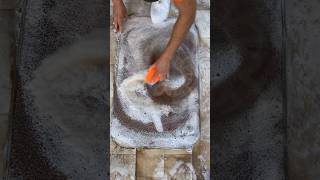 How Cute Is This Rug  Watch Me Restore This Beauty  Satisfying ASMR Carpet [upl. by Linnie]