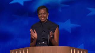 Michelle Obama takes the stage at the 2024 DNC declares hope is making a comeback [upl. by Edrei]