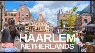 4K Haarlem Netherlands virtual walk with natural relaxing sounds [upl. by Newlin953]