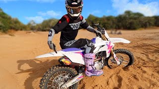 New 2024 YZ250F FMF Sounds INSANE Too Loud [upl. by Ardien]