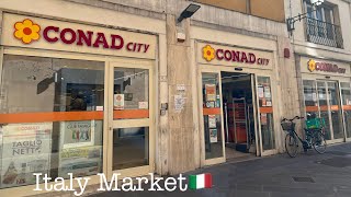 Conad City🛒  Italy Market🇮🇹 [upl. by Esinek455]