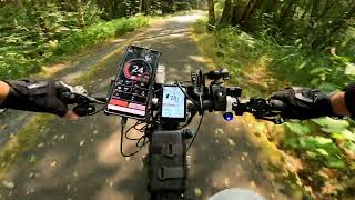 CYC X1 Pro Gen 3  EM3EV 52V 238Ah 14S7PGA  Diamondback Release 3  Banks Vernonia State Trail [upl. by Airliah773]