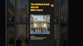 Clothing Brand with the MOST Stores  Did You Know [upl. by Neiluj]