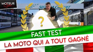 👑On essaye la moto de ROSSI  Fast Test de la VTR SP1 une SUPERBIKE de légende  Moteur Cycle [upl. by Mackoff]