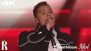 Triston Harper  Heartbreak Hotel  American Idol Top 14 Perform 4K Perfromance [upl. by Adiasteb686]