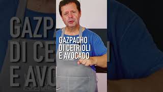 GAZPASHO DI CETRIOLI E AVOCADO  Gran piatto estivo gazpacho avocado cetriolo ricettafacile [upl. by Bail]