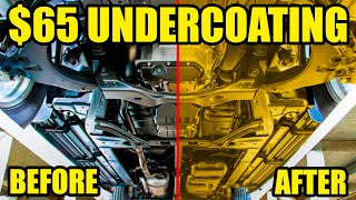 How To Undercoat Your CarTruckSUV For Under 65 FAST [upl. by Lyford901]