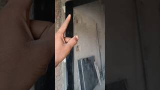 Door or window ka frame ban Raha hai 🤩  10027 vlogs  minivlog vlog shorts [upl. by Alesram]