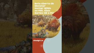 Beta Aberto de Monster Hunter Wilds no PS5 Xbox Series XS e PC [upl. by Elias441]