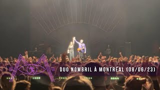 M Duo Nombril 2023 avec Anaïs Francos de Montréal 77 [upl. by Leventis941]