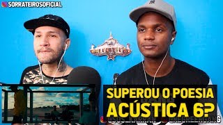 Poesia Acústica  Uruguay  Xamã  Knust  Chris  Cesar Mc EP Júpiter Dayane  REACT [upl. by Dduj595]