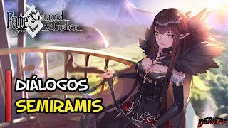 FGO Semiramis My RoomDiálogos Español Fate Grand Order [upl. by Baniez]