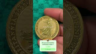 The £2250 trident to padlock transition gold britannia How to spot fake goldcoins UK royalmint [upl. by Singh370]