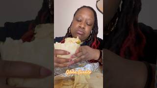 Qdoba NEW Habanero Lime Steak Burrito qdoba mukbang foodie burrito queso [upl. by Elyag3]