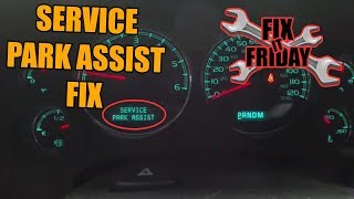 Service Park Assist Warning and Parking Sensor Replacement on Chevy Avalanche  Fix It Friday [upl. by Ahsrat]