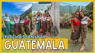 Studying Spanish in Guatemala Vlog  Elementary in the Mitten [upl. by Bailie]