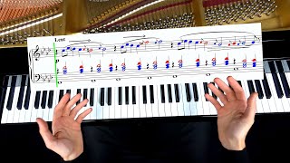 How to Play Erik Satie  Gnossienne No1 Tutorial [upl. by Kathlin]