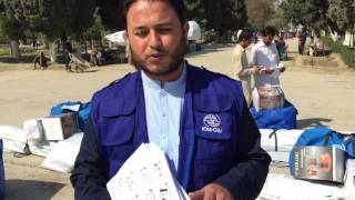 IOM Afghanistan Distributing Shelter and Winter Supplies [upl. by Karol70]