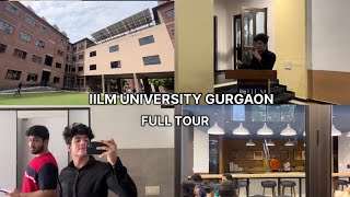 IILM UNIVERSITY GURGAON🔥 CAMPUS TOUR  TheVisheshSharma GudduPandit [upl. by Lapham]