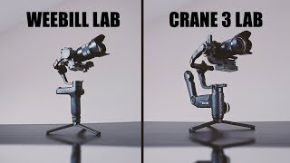 Zhiyun CRANE 3 LAB Vs WEEBILL LAB  Comparison [upl. by Cyrill]