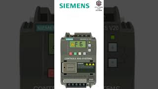 Siemens V20 VFD Inverter Fault code Part2  controlsandsystems [upl. by Wandy]