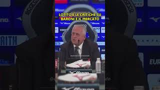 LOTITO RISPONDE ALLE CRITICHE [upl. by Sudaorb]