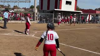 Gallatin High School softball heading back to state after quarterfinals win against La Plata [upl. by Dranel612]