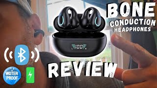 Open Ear Bone Conduction Headphones  TestingReview [upl. by Barron]