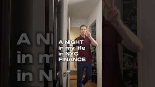 A night in my life in NYC finance vlog wallstreet [upl. by Yssac]