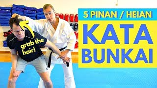 One Bunkai For Every Pinan  Heian Kata — Jesse Enkamp [upl. by Marguerie]