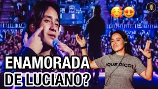 REACCIÓN a LUCIANO PEREYRA PERDÓNAME EN VIVO desde LUNA PARK 2011 🥰 Con PELO LARGO 😳 [upl. by Manwell]