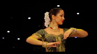 Dheem Ta Dare Thakshak by Svetlana Tulasi amp Chakkar group Kathak [upl. by Nerdna]