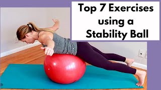 Stability Ball Exercises A FullBody Routine Safe During and After Cancer Treatment [upl. by Tama]