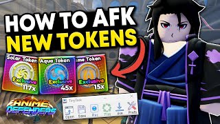 How To AFK The NEW TOKENS In Anime Defenders Update 5 [upl. by Mcguire]