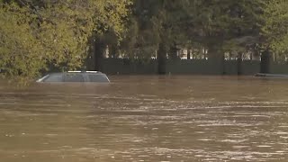 Michigan Suffers Flooding After Two Dams Fail [upl. by Debee]