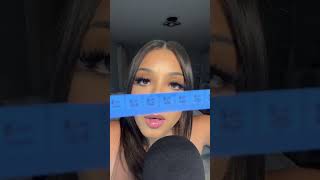 ASMR  Measuring your face 📏 asmr measuringyourface fyp inaudiblewhisper personalattention [upl. by Ise]