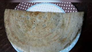 Breakfast  Jowar dosajowarblack urad dalbrown rice dosa recipe jonna lato dosa [upl. by Tish641]