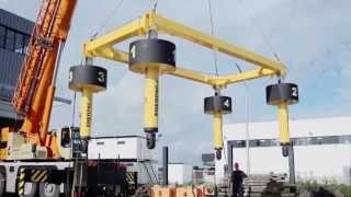 Autonomous Synchronous Hoist System  Enerpac Heavy Lifting Technology [upl. by Annil]