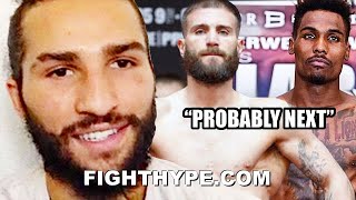 CALEB PLANT VS JERMALL CHARLO quotPROBABLYquot NEXT SAYS NICO ALI WALSH AFTER SPARRING PLANT FOR RETURN [upl. by Esorylime]